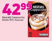 Nescafe Cappuccino Sticks-10's
