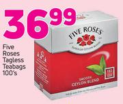 Five Roses Tagless Teabags-100's