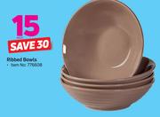 Ribbed Bowls-Each