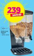 Mainstays Double Cereal Dispenser Plastic-Each