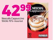 Nescafe Cappuccino Sticks Assorted-10's