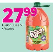 Fusion Juice Assorted-5Ltr