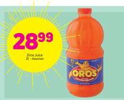 Oros Juice Assorted-2Ltr
