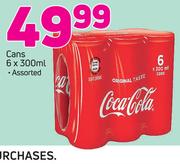 Cans Assorted-6 x 300ml