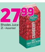 Rhodes Juice Assorted-2Ltr