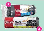 Supa Mama Value Drawstring Refuse Bags-20's Each