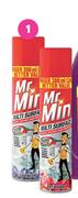 Mr.Min Multi Surface Cleaner Assorted-300ml Each