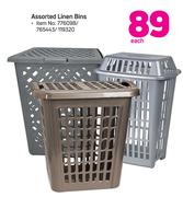 Assorted Linen Bins-Each