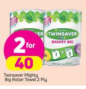 Twinsaver Mighty Big Roller Towel 2 Ply-For 2
