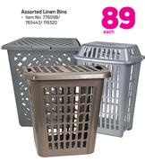 Assorted Linen Bins-Each