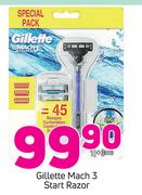 Gillette Mach 3 Start Razor