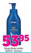 Nivea Body Lotion Assorted-625ml