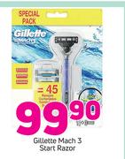 Gillette Mach 3 Start Razor