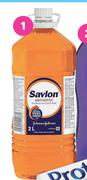 Johnson's Savlon Antiseptic Liquid-2Ltr Each