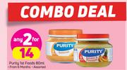 Purity 1st Foods (From 6 Months)-2x80ml