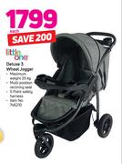 Little One Deluxe 3 Wheel Jogger-Each