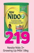 Nestle Nido 3+ Growing Up Milk-1.8Kg
