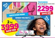 Telefunken 32" (81cm) HD LED TV TLEDD 32HD-For 2