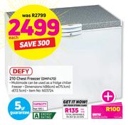 Defy 210 Chest Freezer DMF-470