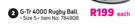 Gilbert G-Tr 4000 Rugby Ball Size 5-Each