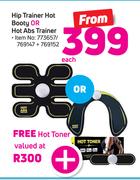 Hip Trainer Hot Booty Or Hot Abs Trainer Each With Free Hot Toner