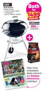 Weber Braai Bundle 57cm Compact Kettle + Briquettes-For Both