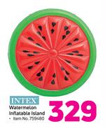 Intex Watermelon Inflatable Island