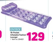 Intex18 Pocket Inflatable Fashion Lounger