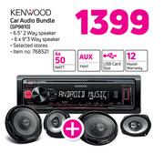 Kenwood Car Audio Bundle SP9810
