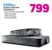 DSTV Explora 2 Decoder Ps5100imc