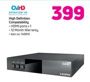 Openview HD High Definition Compatibility 