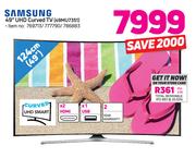 Samsung 49" (124cm) UHD Curved TV 49MU7351