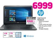 HP Intel Core I3 Notebook 