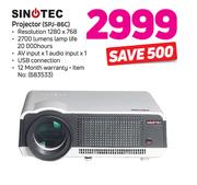 Sinotec Projector SPJ-86C