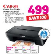 Canon Colour 3 In 1 Inkjet Printer MG2540s
