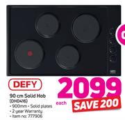 Defy 90cm Solid Hob DHD416