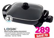 Logik 30cm Fry Pan Square RSH-009163