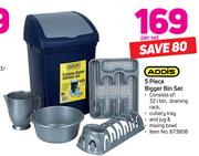 Addis 5 Piece Bigger Bin Set