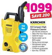 Karcher K2 Compact High Pressure Cleaner