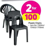 Plastic Chairs-For 2