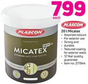 Plascon Micatex-20Ltr Each