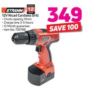 Stramm 12V Nicad Cordless Drill