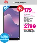 Huawei Y7 2018 Smartphone 4G