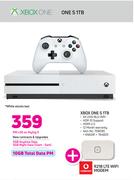 Xbox One S 1TB-On My Gig 5 Plus Vodacom R218 LTE WiFi Modem