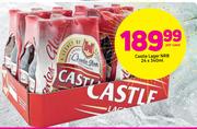 Castle Lager NRB 24 x 340ml-Per Case