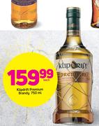 Klipdrift Premium Brandy-750ml Each