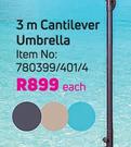 3m Cantilever Umbrella-Each 
