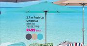 2.7m Push Up Umbrella-Each