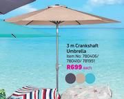 3m Crankshaft Umbrella-Each