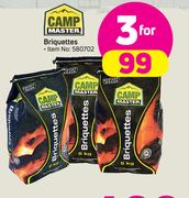 Campmaster Briquettes-For 3